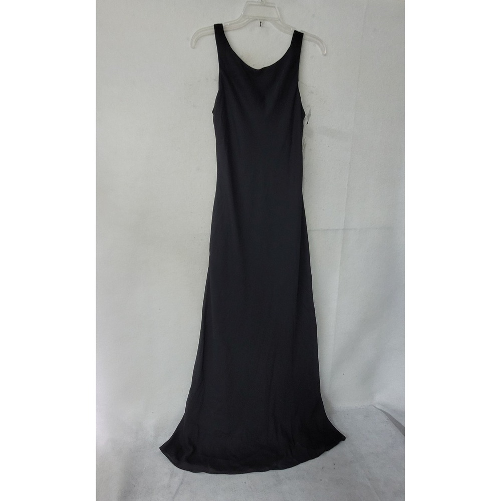 ONYX Nite Black Sleeveless Maxi Dress Womens 10 Classic‎ Formal Evening Gown New